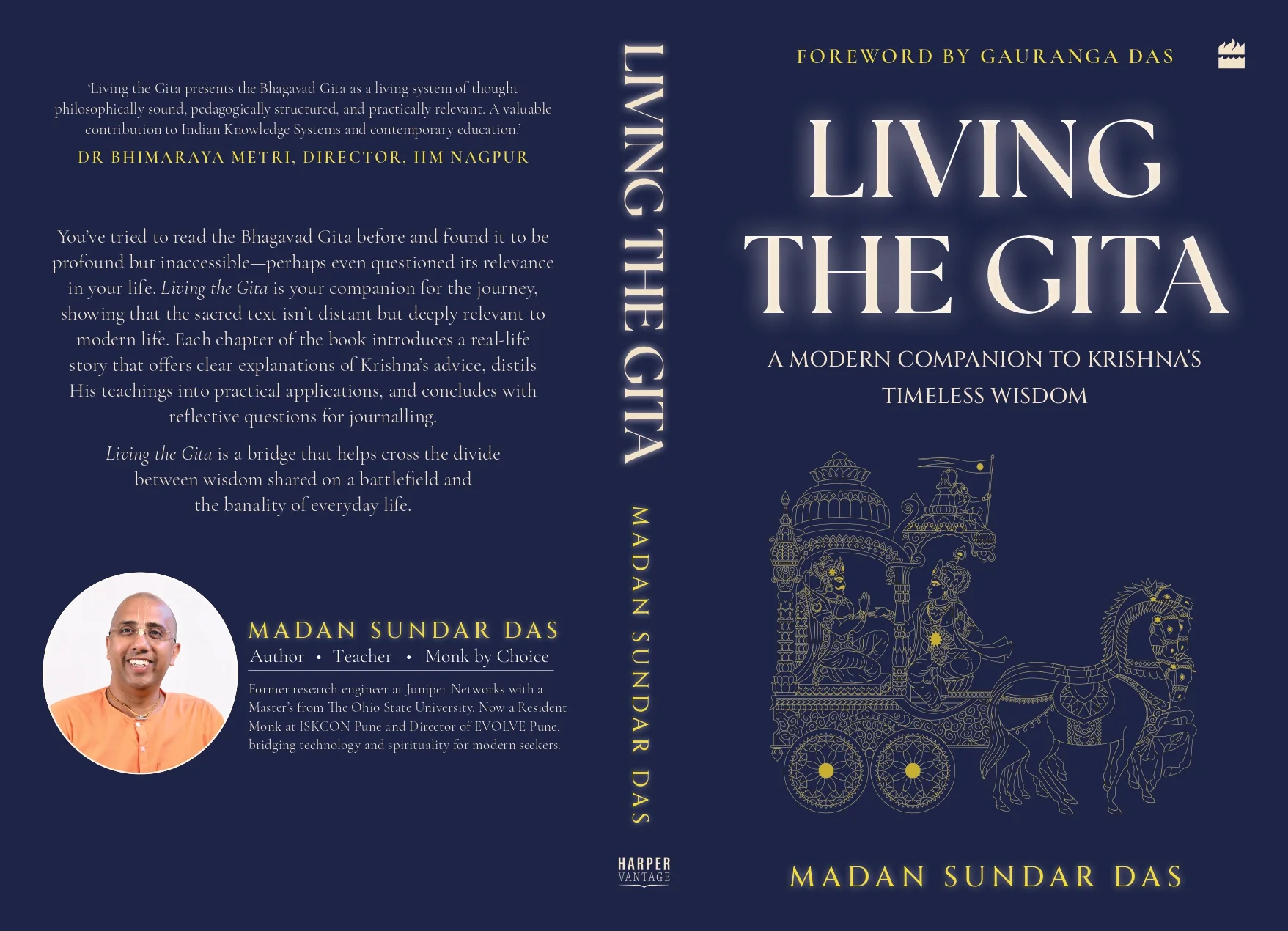 Living the Gita English