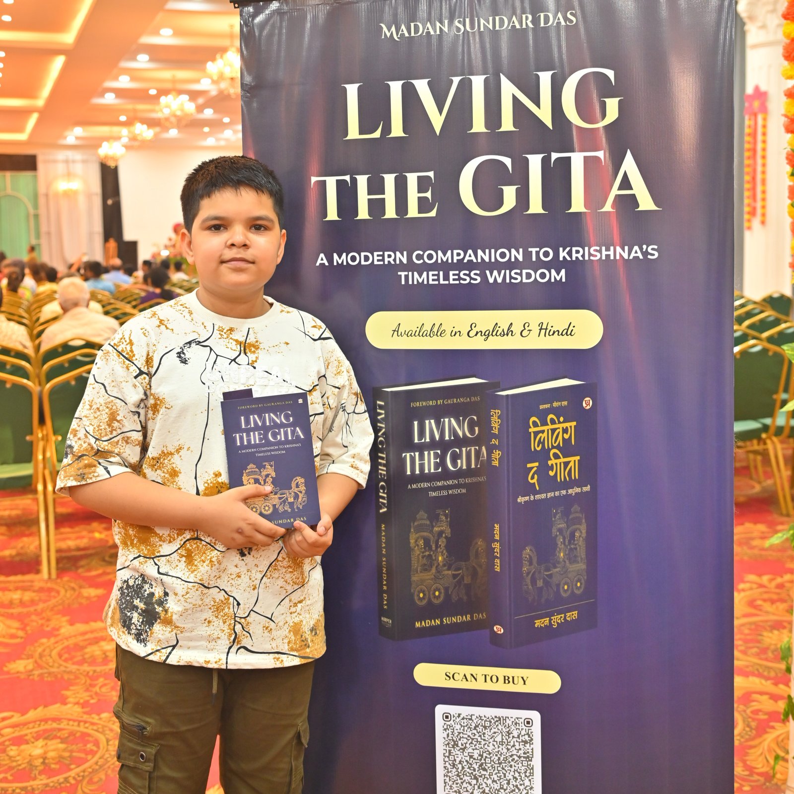 Interactive Bhagavad Gita session for teenagers — character building workshop