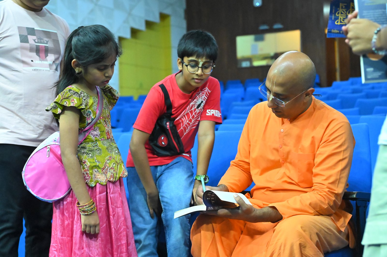 Interactive Gita workshop in progress