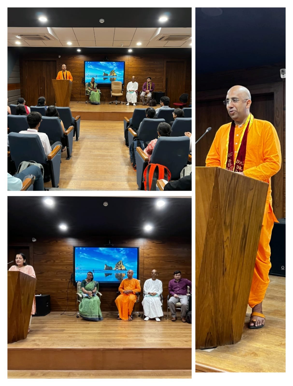 DY Patil group interaction