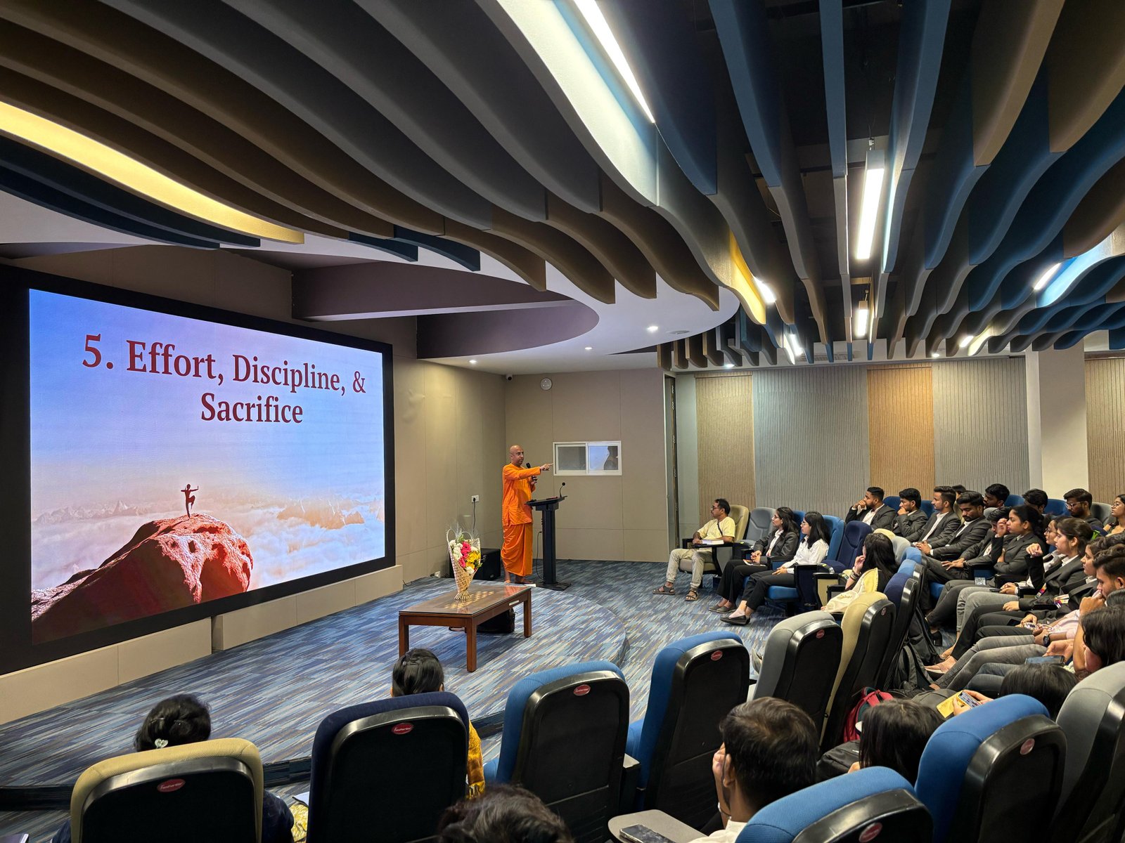 Interactive session at a Pune engineering college
