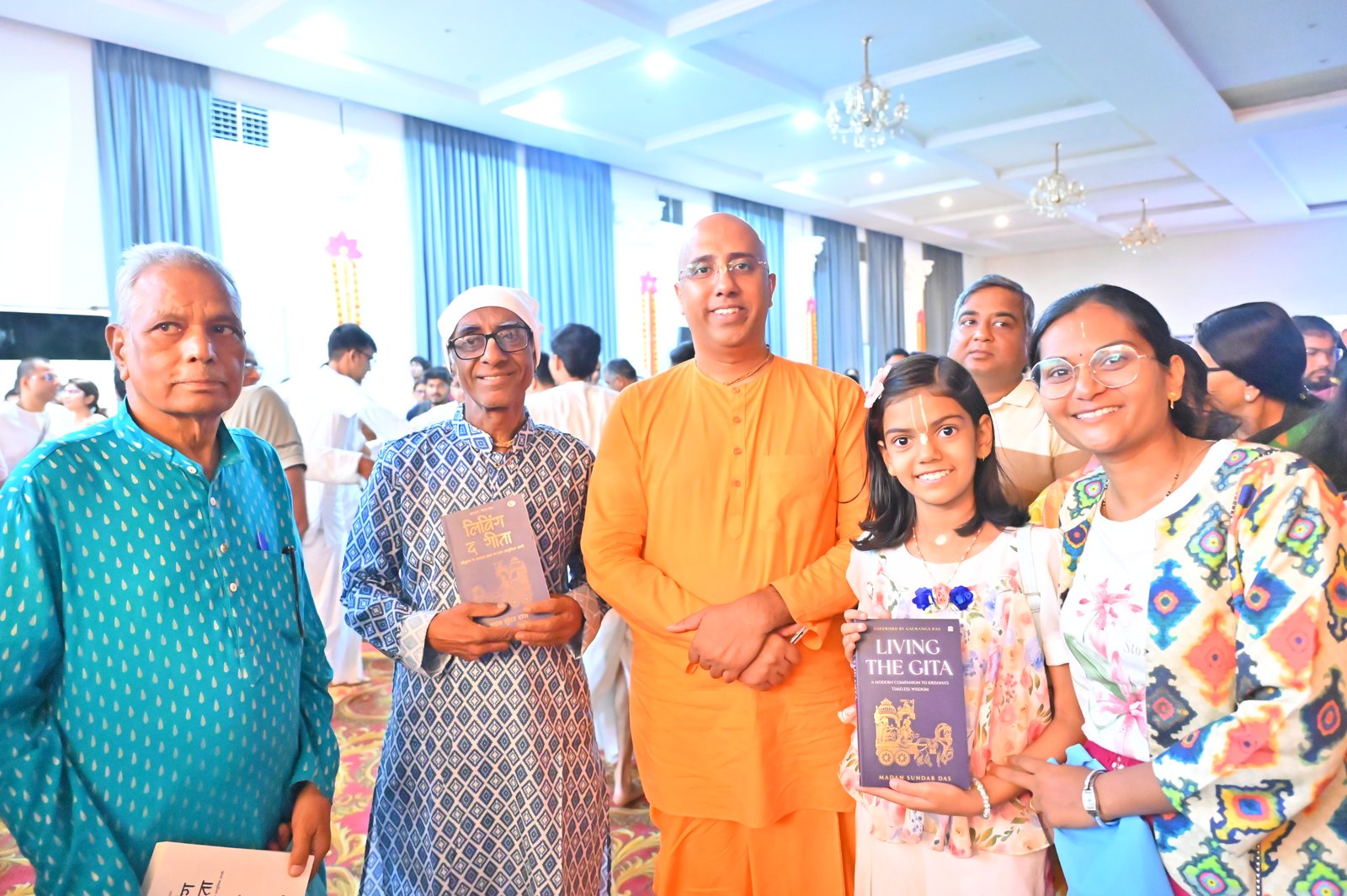 Living the Gita book launch event