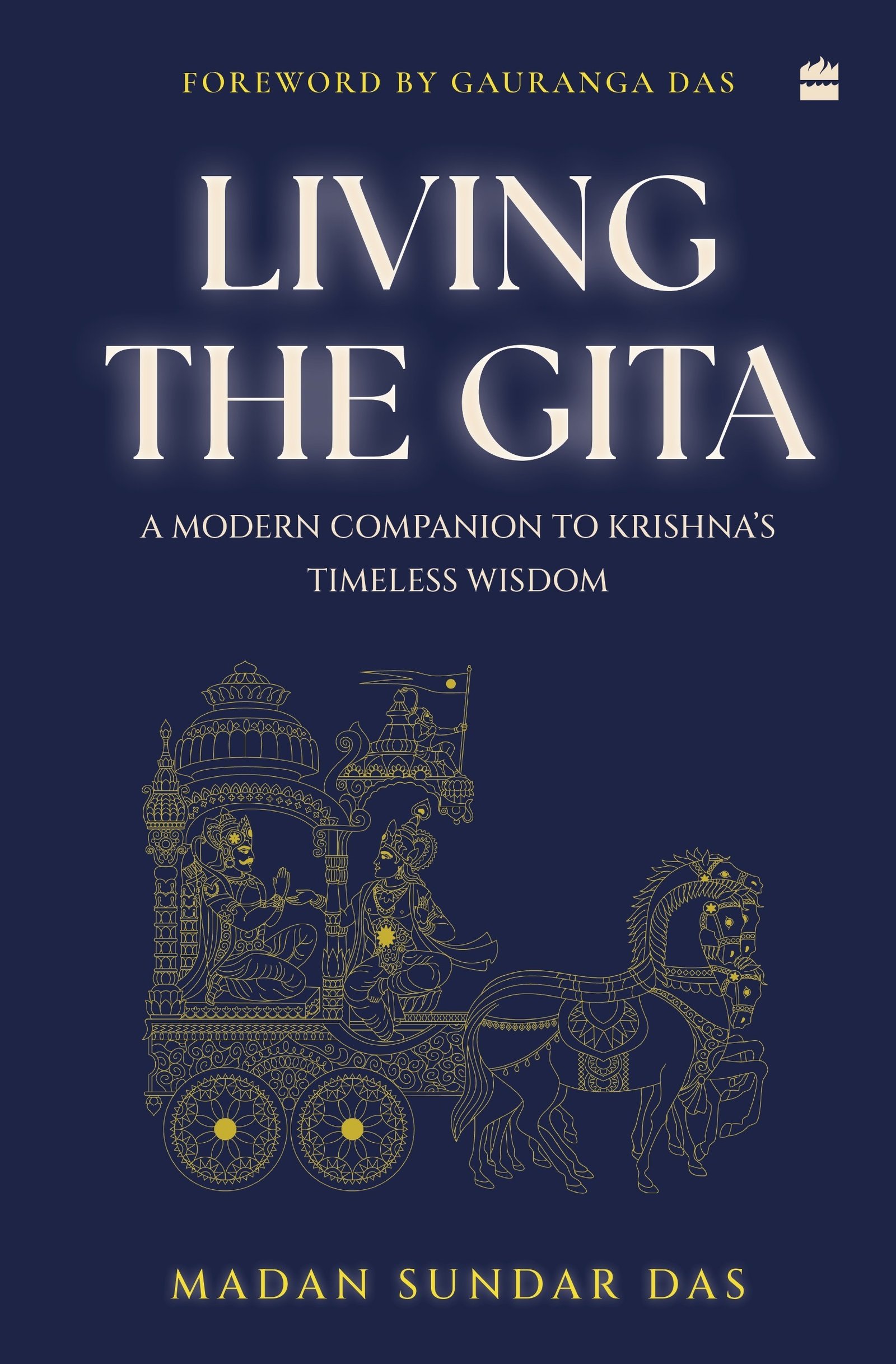 Living the Gita book cover